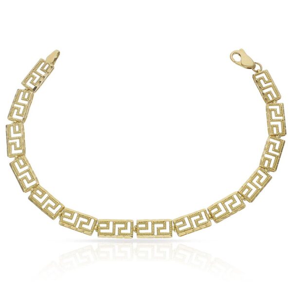 Pulsera oro 18kl greca