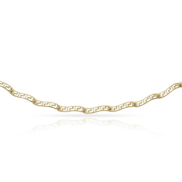 Pulsera oro 18kl greca