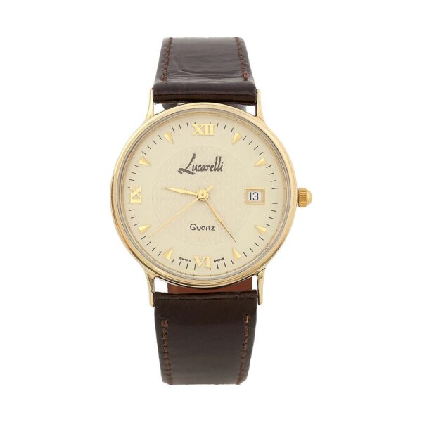 Reloj oro 18kl caballero lucarelli - retirado catalogo