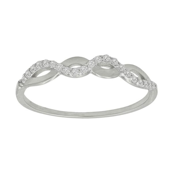 Sortija oro blanco 18kl circonitas