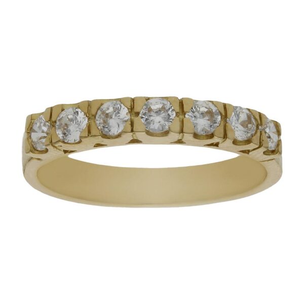 Sortija oro 18kl circonitas