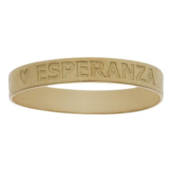 Anillo nombre oro 18kl