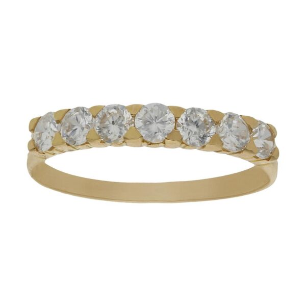 Sortija oro 18kl circonitas