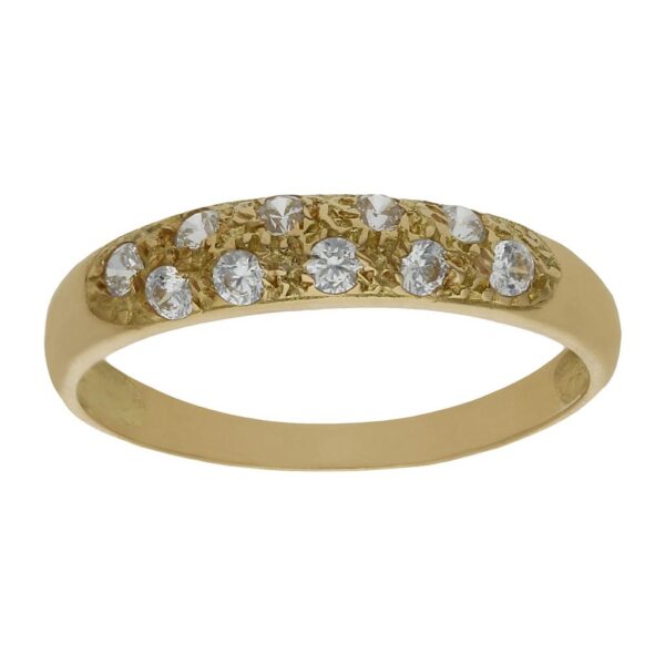 Sortija oro 18kl circonitas