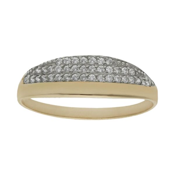 Sortija oro 18kl circonitas