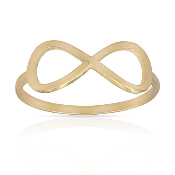 Sortija oro 18kl infinito