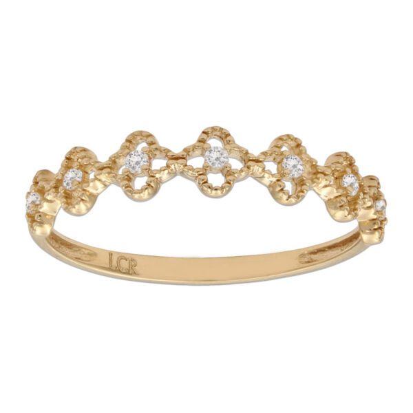 Sortija oro 18kl circonitas
