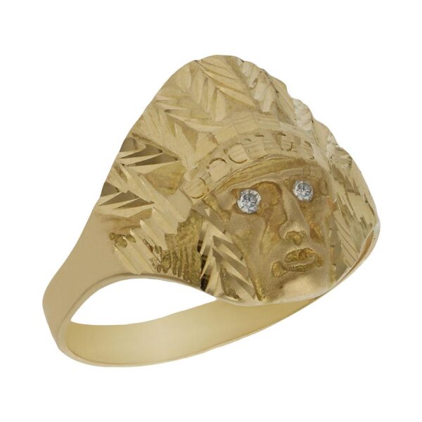 Sello oro 18kl indio