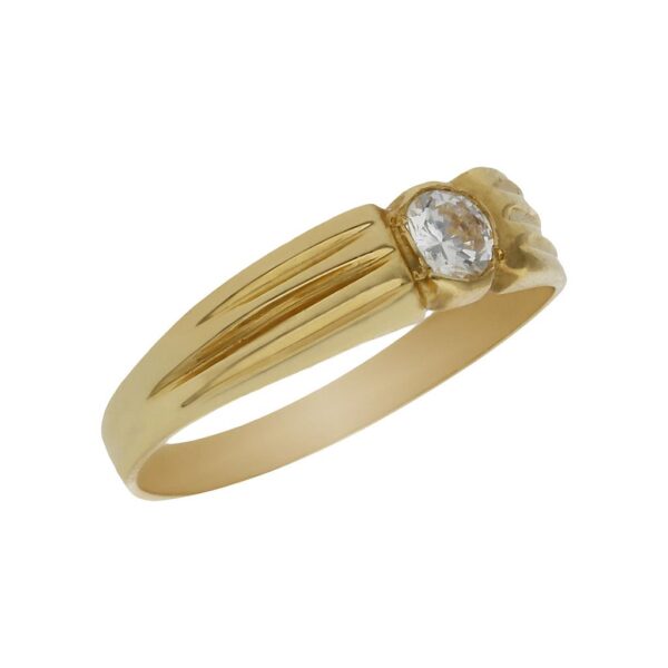 Solitario oro 18kl