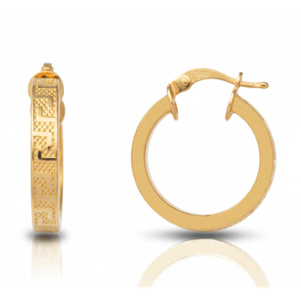 Aros oro 18 Kl - 15mm