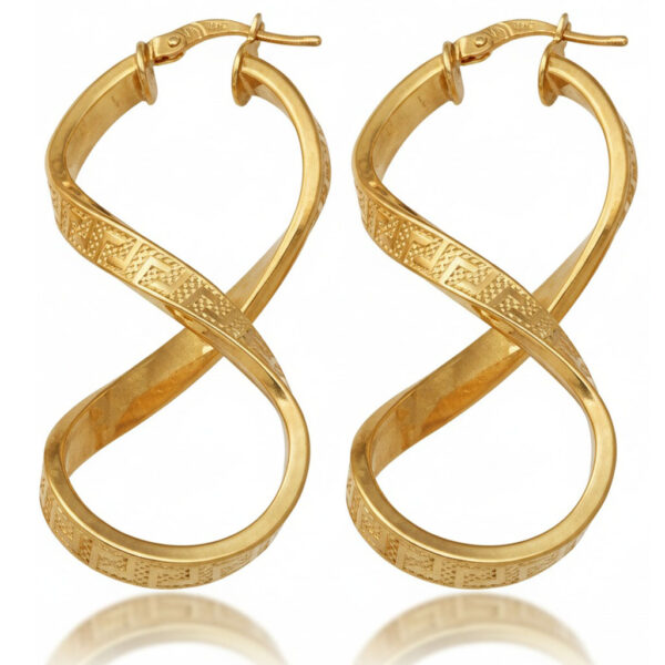 Aros oro 18 Kl greca
