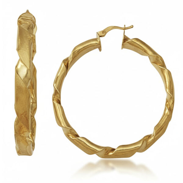 Aros oro 18 Kl - 40mm