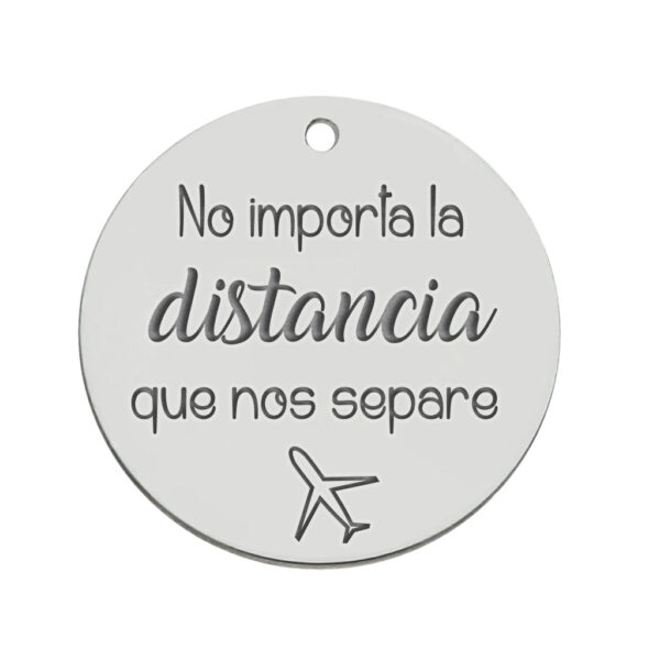 Mi historia - abalorio plata 925mm distancia