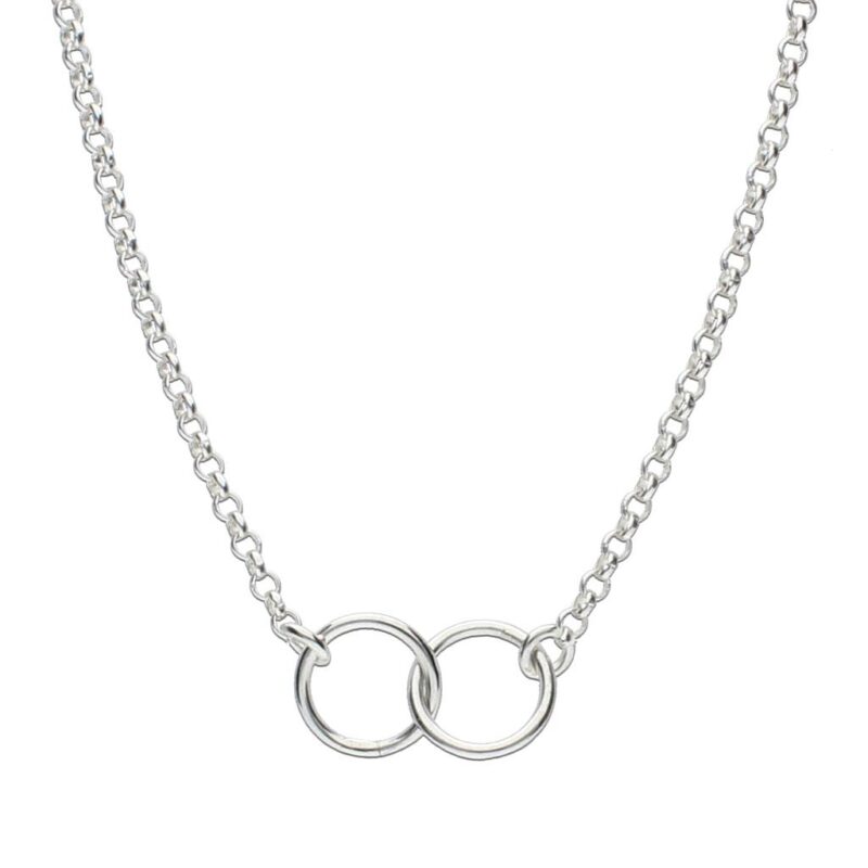 Gargantilla plata 925mm eternity