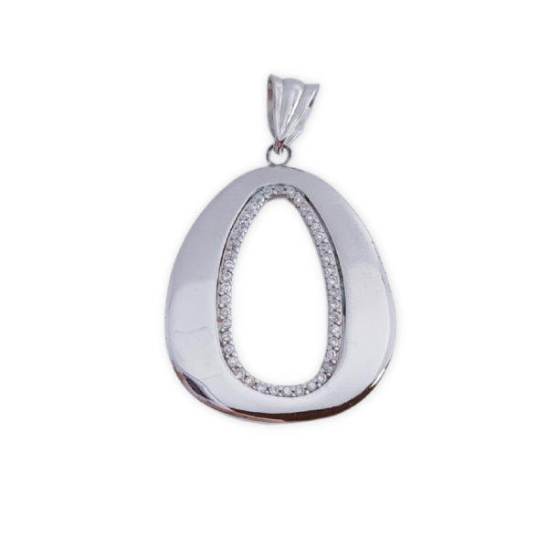Colgante plata 925mm circonitas