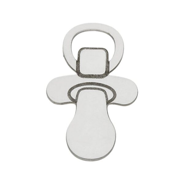 Coleccion nido · abalorio imperdible bebe plata 925mm chupete