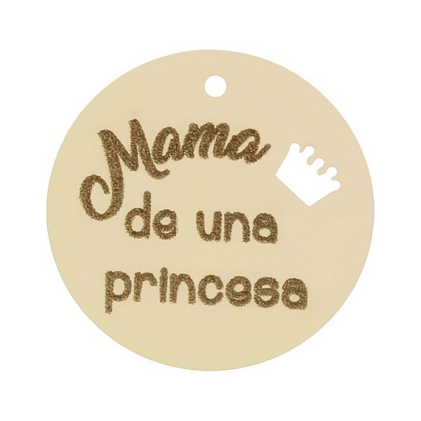Mi historia - abalorio oro 18 Kl princesa